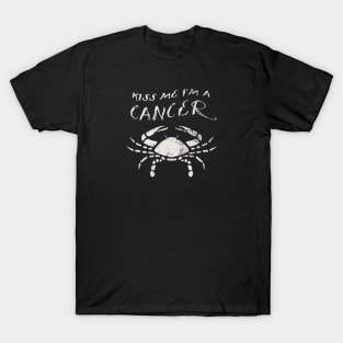 Kiss Me I'm A CANCER Western Zodiac Astrology T-Shirt